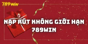 Chính sách nạp rút không giới hạn 789WIN vui chơi thả ga